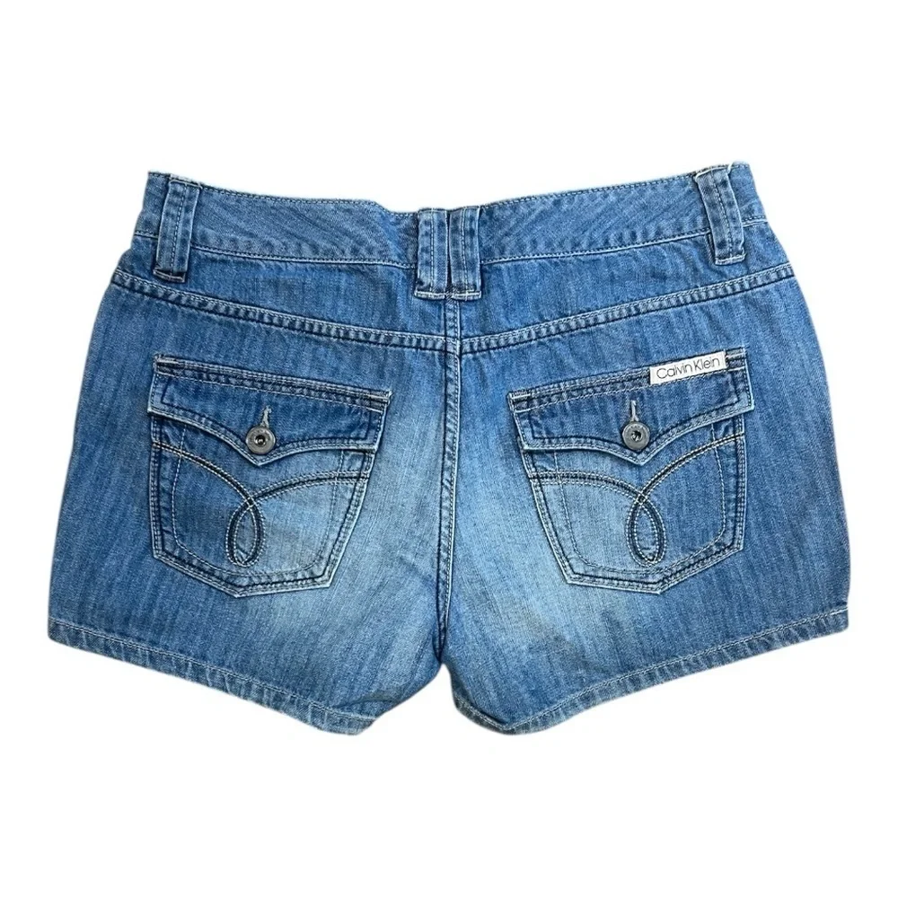 Calvin Klein Jean Shorts Size 8 Women